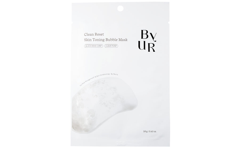 ByURクリーンリセットスキントーニングバブルマスク