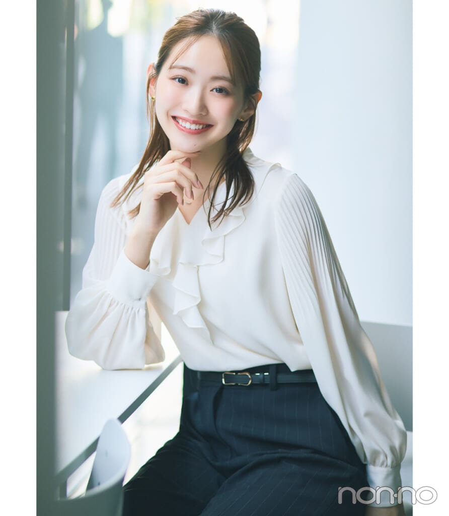 新社会人におすすめの「grove」のブラウス