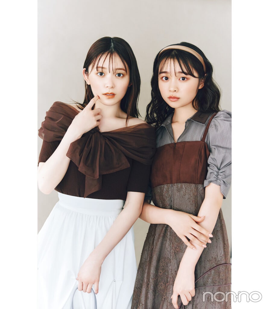 大人女子のブラウンコーデの見本