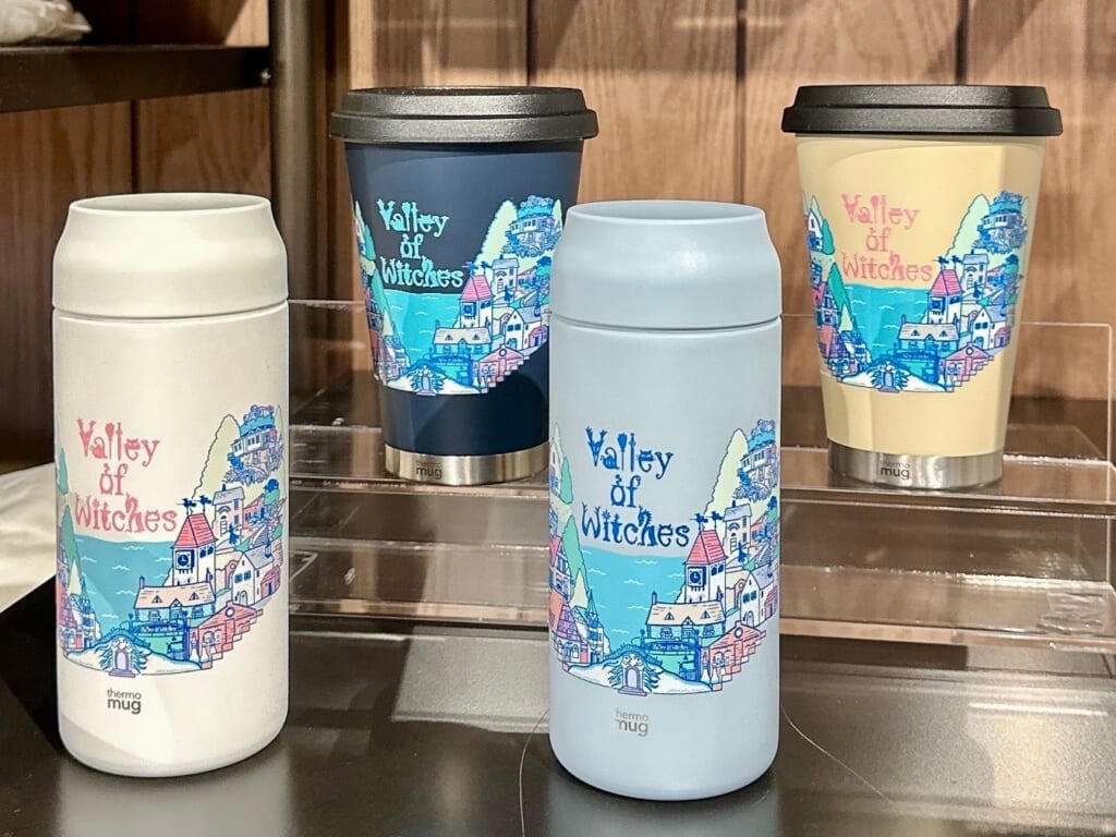 ジブリパーク「魔女の家」のショップ「13人の魔女団」で買えるおすすめオリジナルグッズやお土産:サーモマグ コラボ オールデイ&モバイルタンブラー