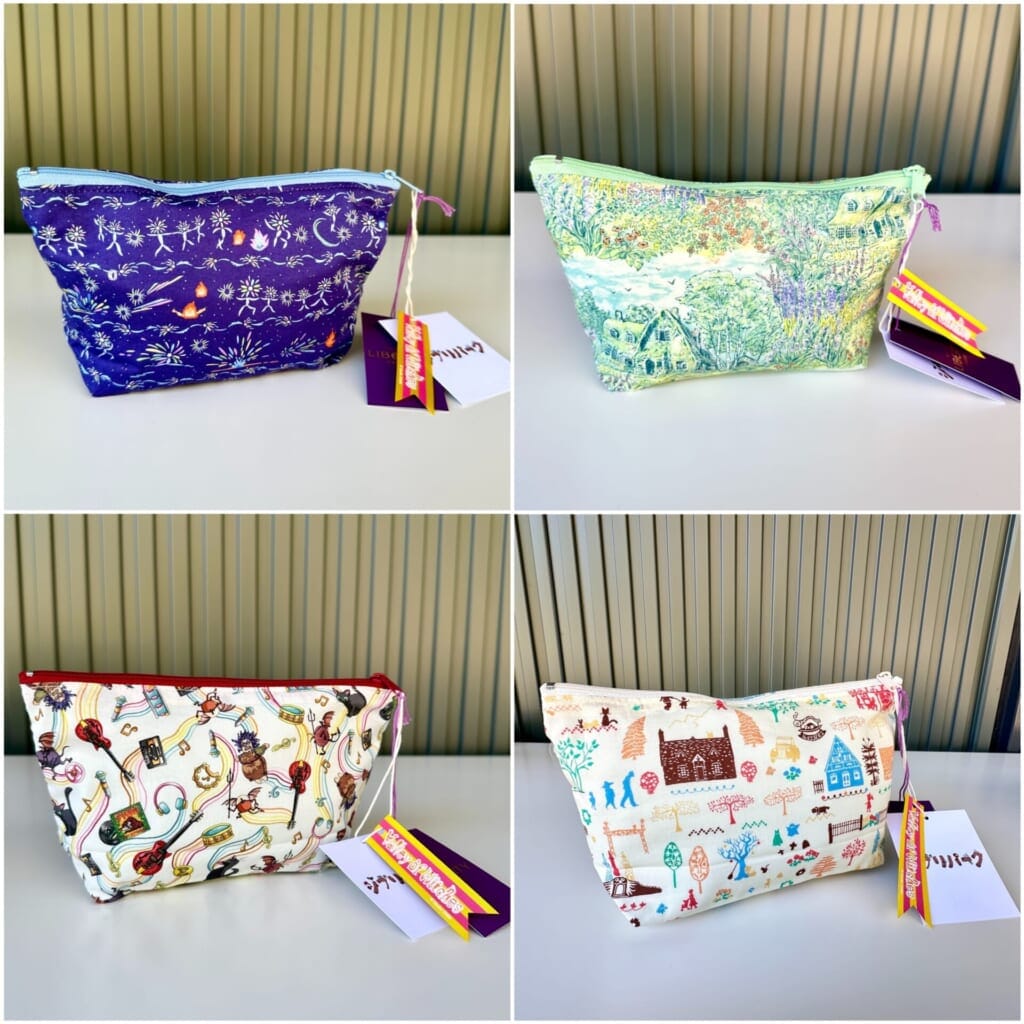 ジブリパーク「魔女の谷」のショップ「13人の魔女団」限定・リバティ社とのコラボ共同開発オリジナルポーチ