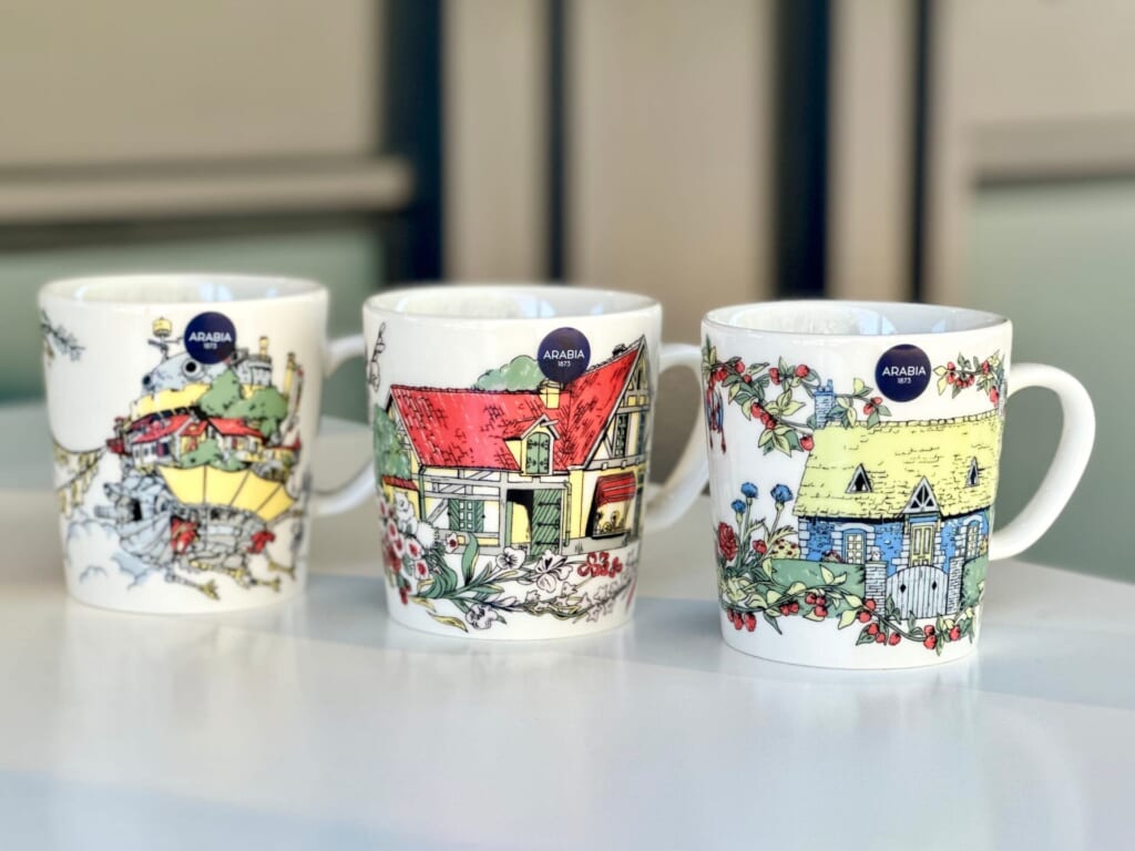 ジブリパーク「魔女の谷」のショップ「13人の魔女団」限定・アラビア(ARABIA)とのコラボ共同開発オリジナルマグカップ