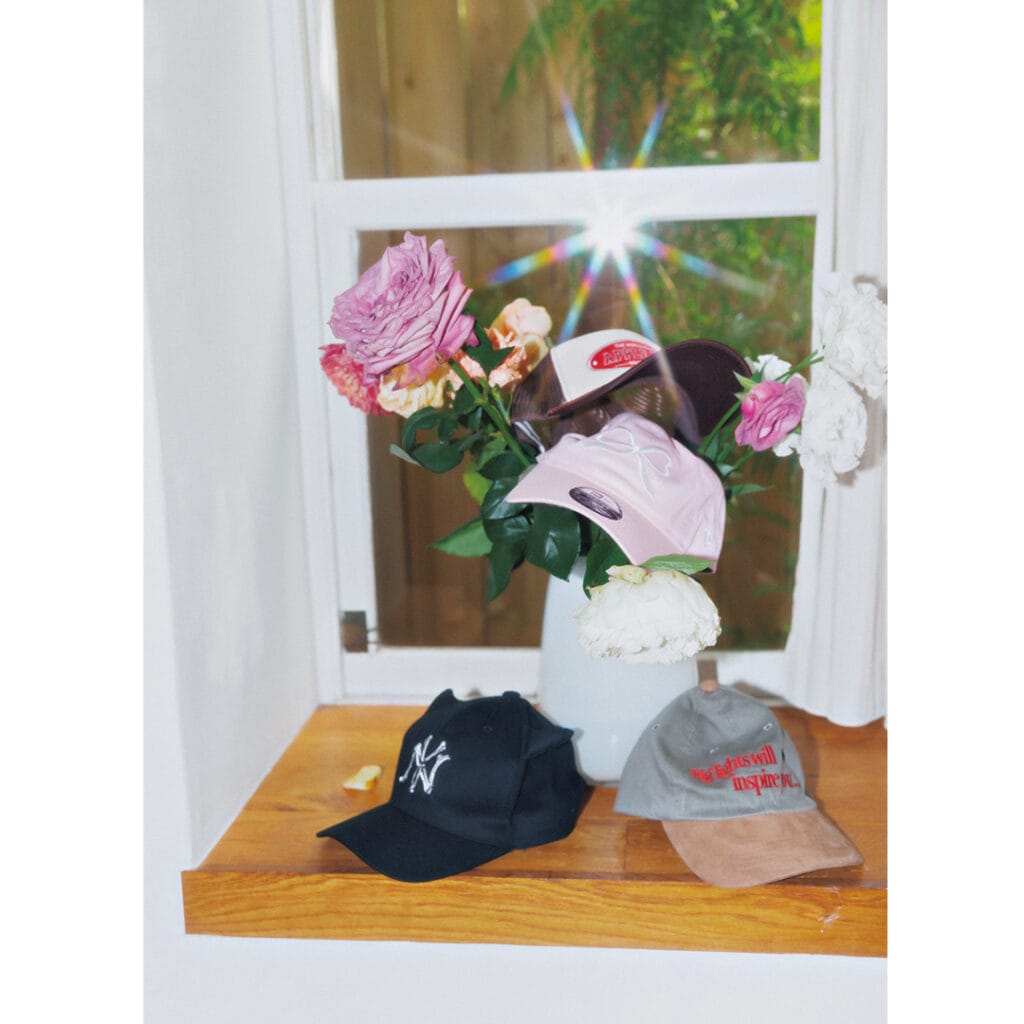 こなれ感高まるキャップ