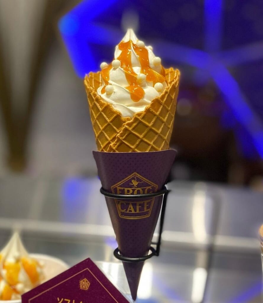 ハリポタ としまえんソフトクリーム