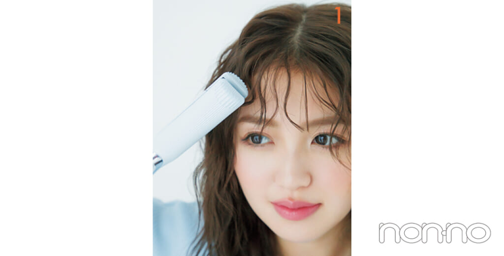 香音のストレートアイロンアレンジプロセスカット1-22