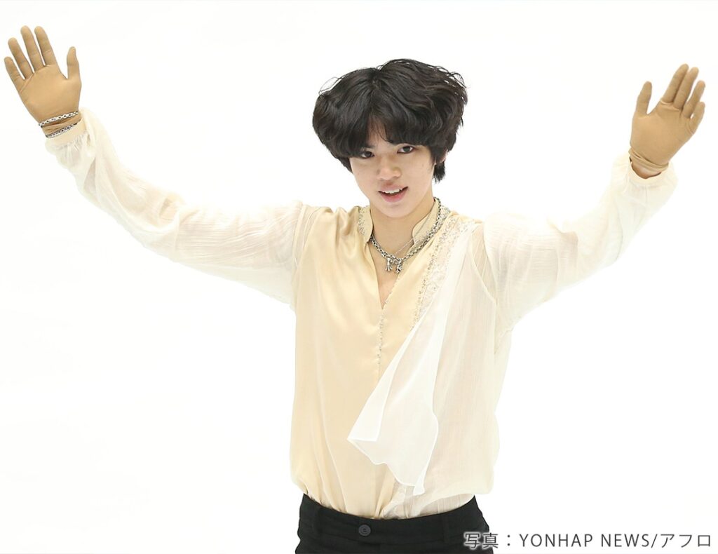 2019-2020シーズンのフリープログラムを披露するチャ・ジュンファン