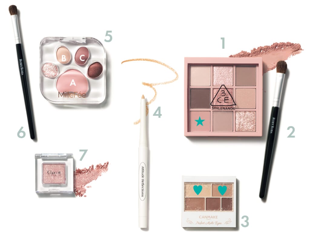 インフルエンサー ゆうにゃんさんの愛用涙袋メイクアイテム