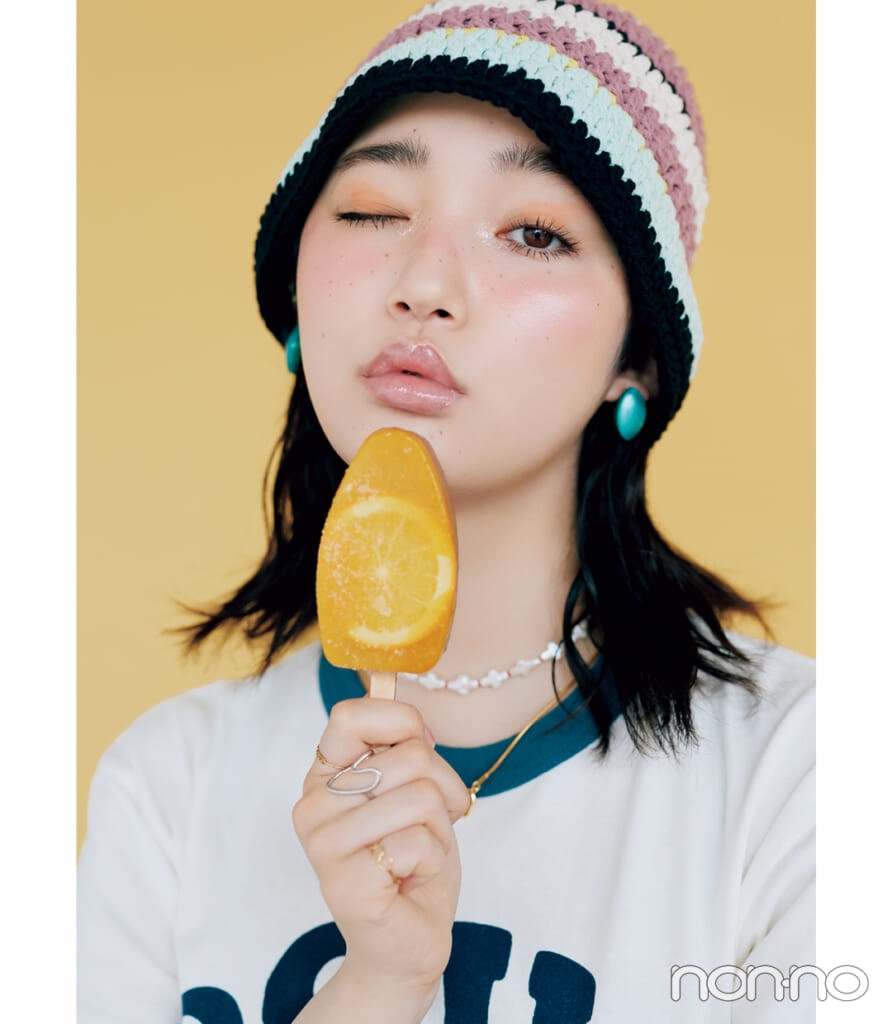 小宮山莉渚のアイスクリームメイクモデルカット2-1