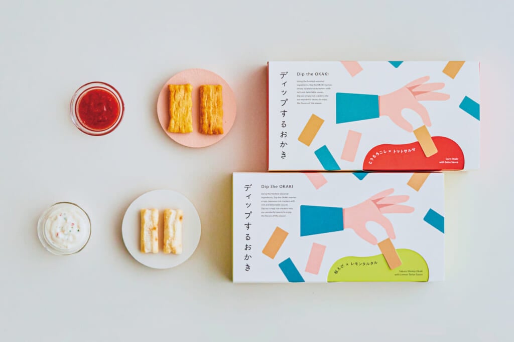 きりのさかbyChuoken Senbeiのディップするおかき