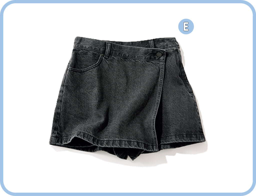 ワンポイントギャルみ着回し20daysアイテムカット1-5