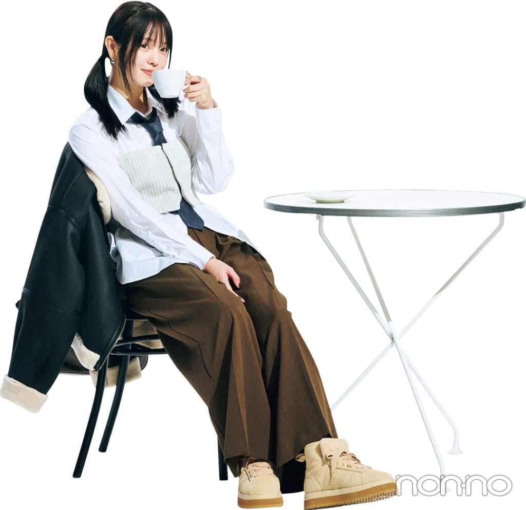 横田真悠の韓国旅行コーデモデルカット1-9