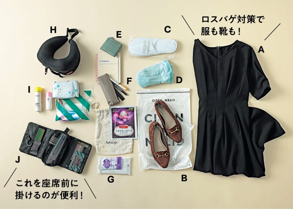 機内持ち込みバッグの中身7