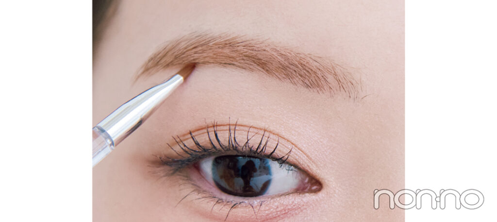 村上なずなのうぶな毛流れ眉orふわふわスフレ眉にころもがえプロセスカット2-11