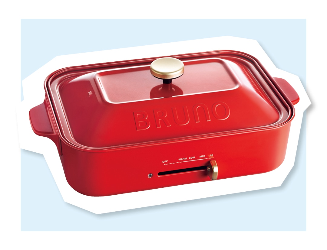 一人暮らしおすすめ家電　BRUNO　コンパクトホットプレート