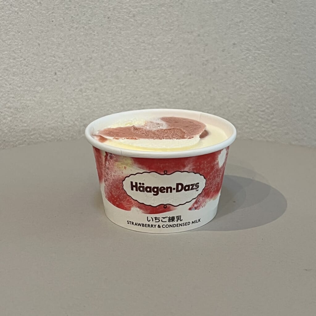ハーゲンダッツ 和のスイーツ いちご練乳