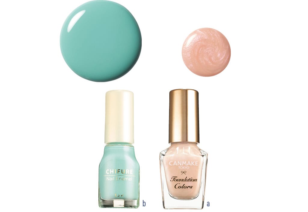 小宮山莉渚の莉渚のペディキュアアイテムカット3