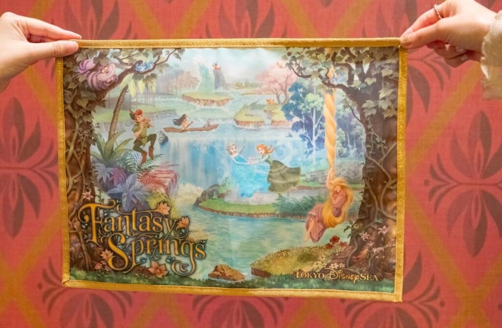 アナ雪、ファンタジースプリングス、スーベニアランチョンマット