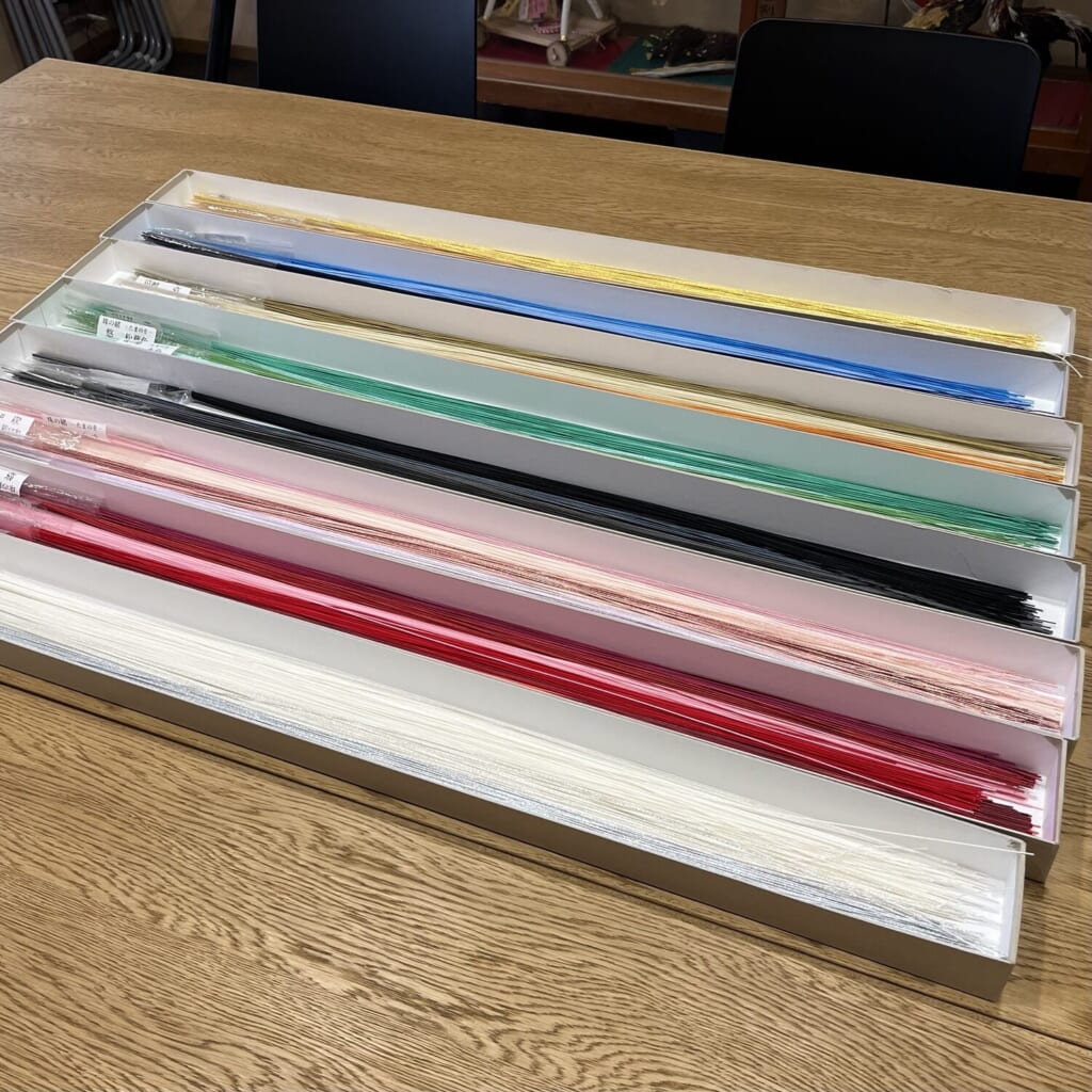 津田水引折型 水引 ワークショップ 材料