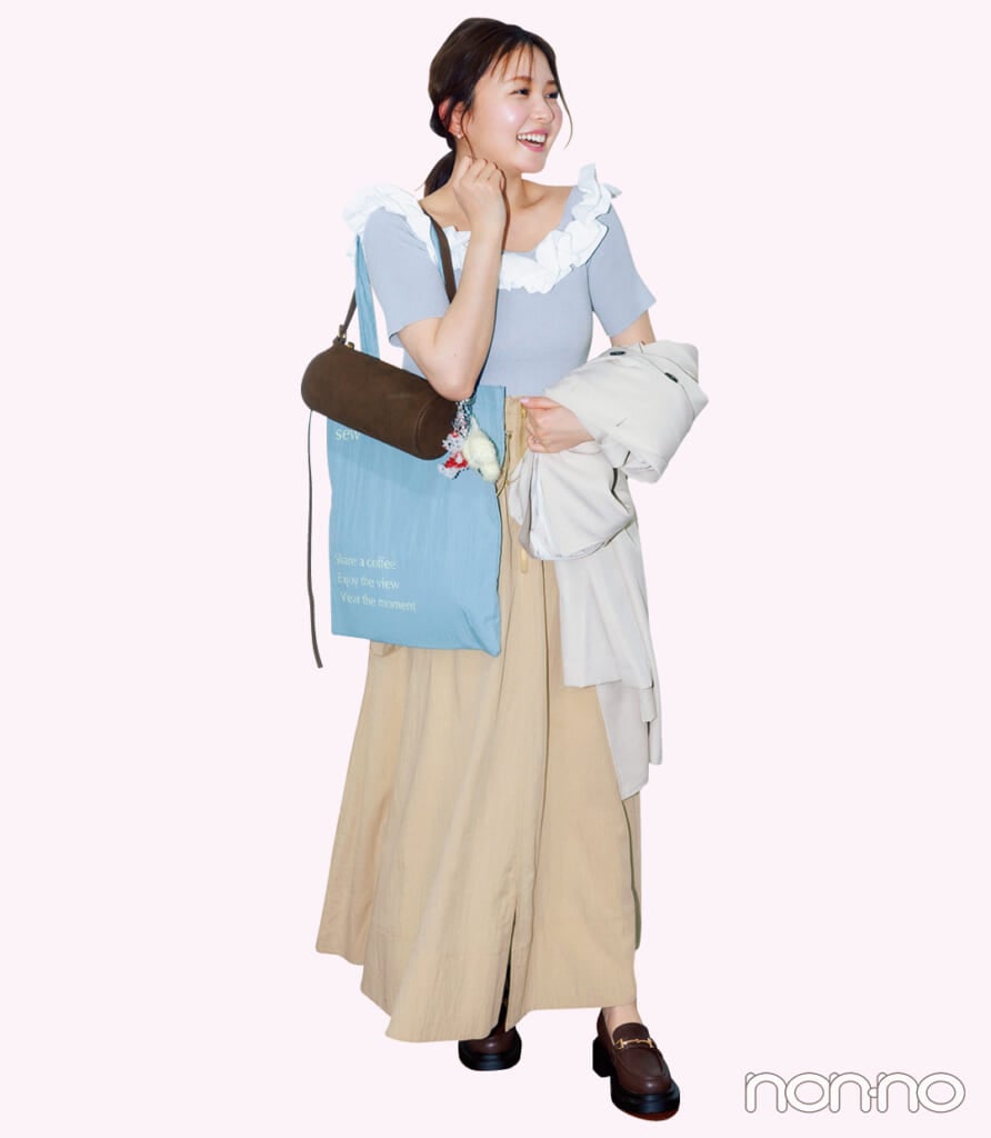 久間田琳加の新学期ワードローブモデルカット4-2