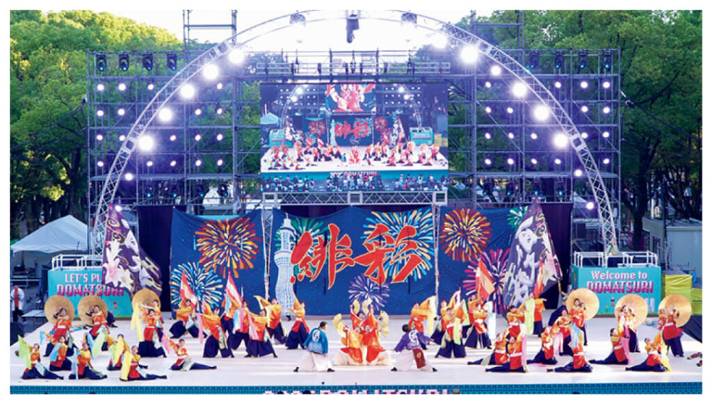 夏のよさこい祭りが最大のモチベーション（大学3年）
