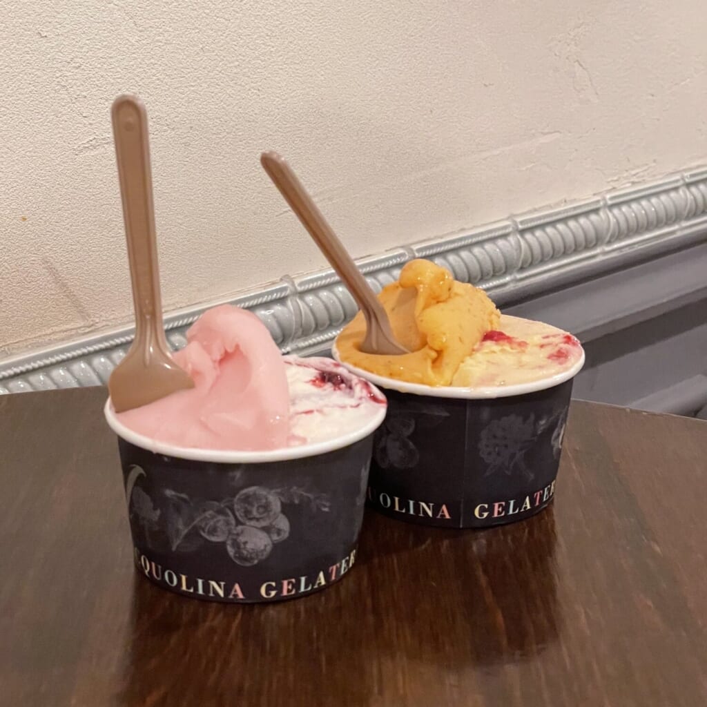 ジェラテリア アクオリーナ イタリアンジェラート