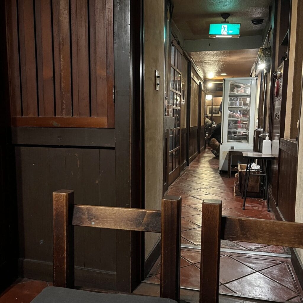 ぶらじる　店内　廊下