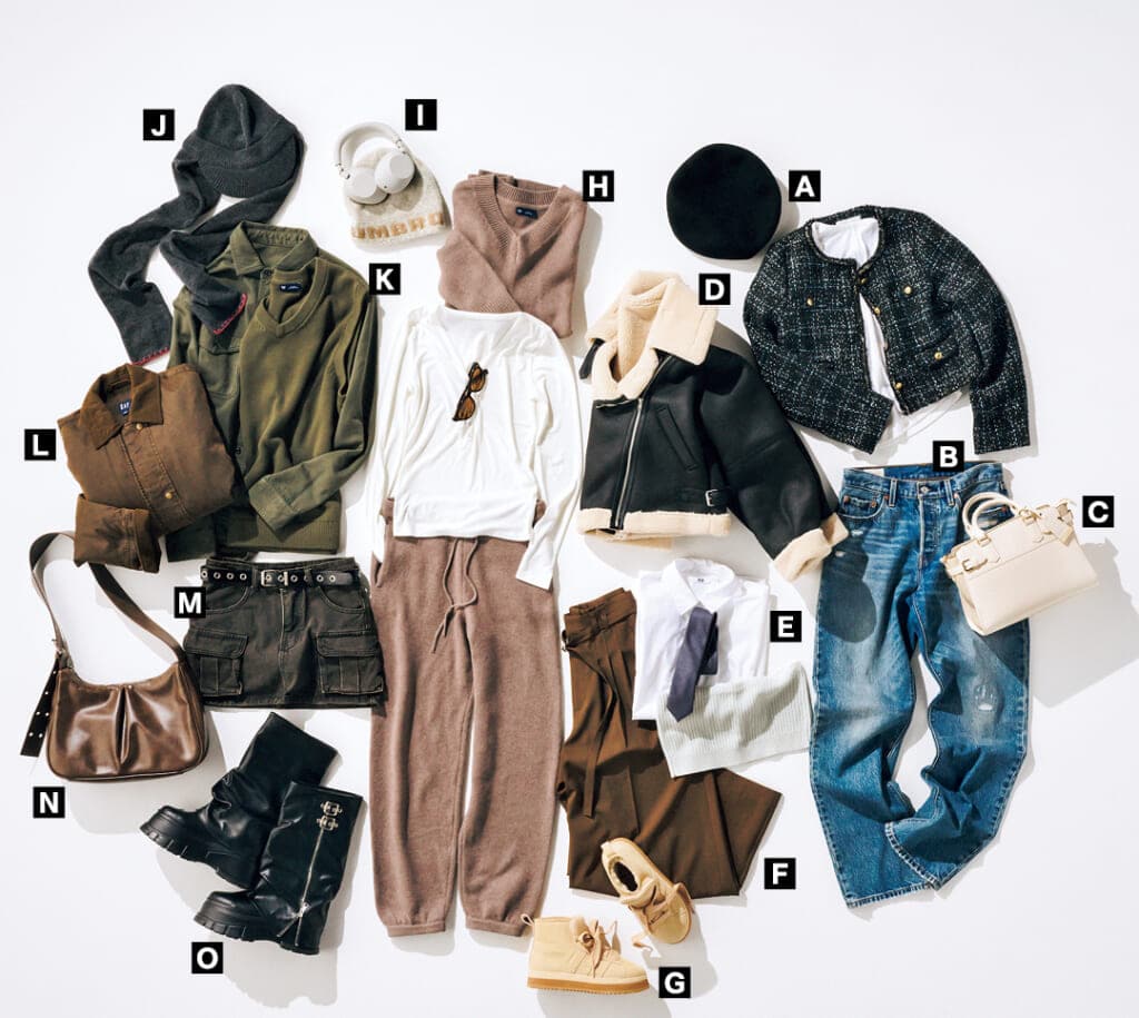 横田真悠が韓国旅行に持って行く服・コーデ