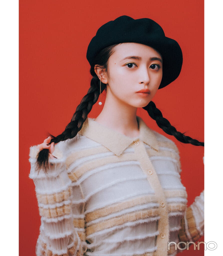 井上和の紅葉を見に行く日のしゃれ小物たち5