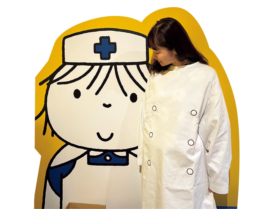 みんなの海外体験レポ 「オランダのミッフィーミュージアムにはナース服を借りて撮影できるブースが」