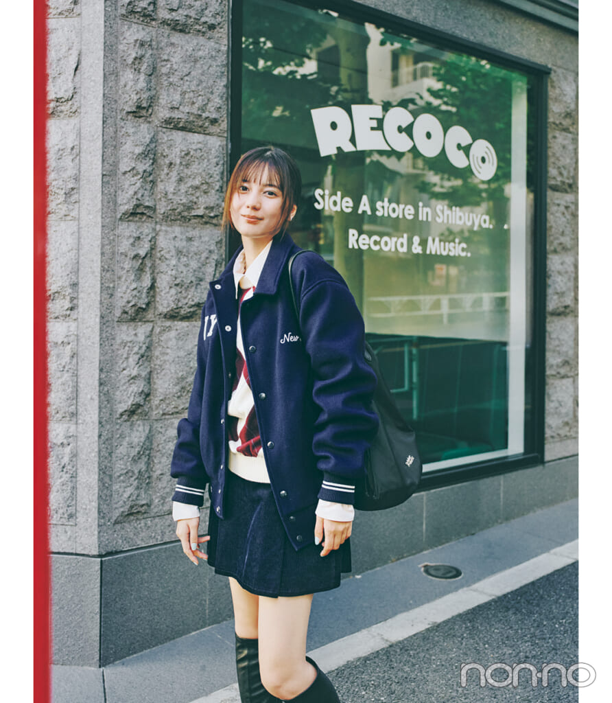 小坂菜緒の4系統別着回しモデルカット4-1