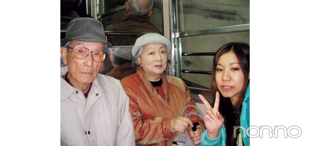 \ 幸田さんのあの頃 /
祖父母と高尾山に行った時