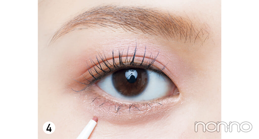 加藤栞の涙袋メイクプロセスカット3−6