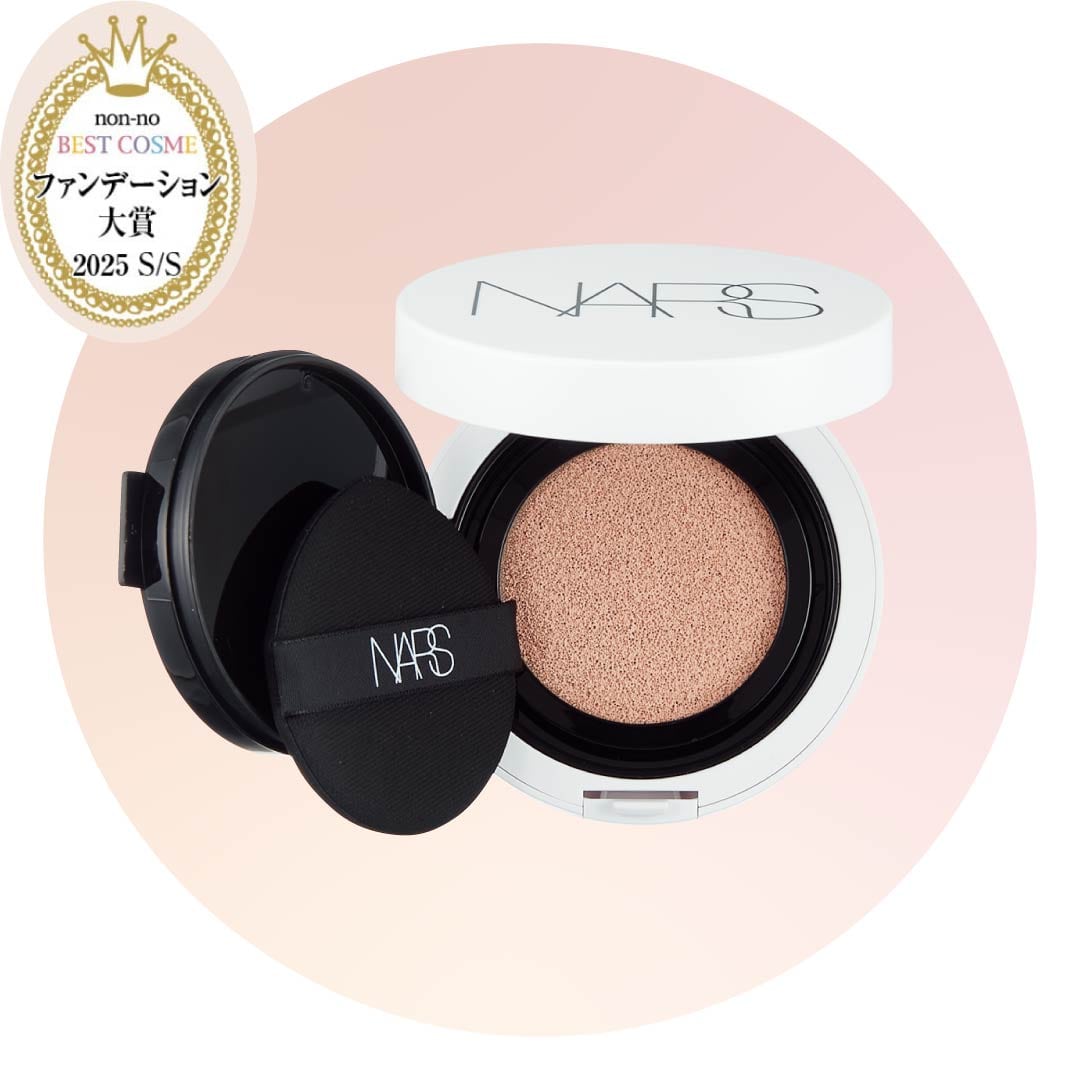ファンデーション大賞1位は、NARSライトリフレクティング セラムクッションファンデーション【2025上半期べスコス】