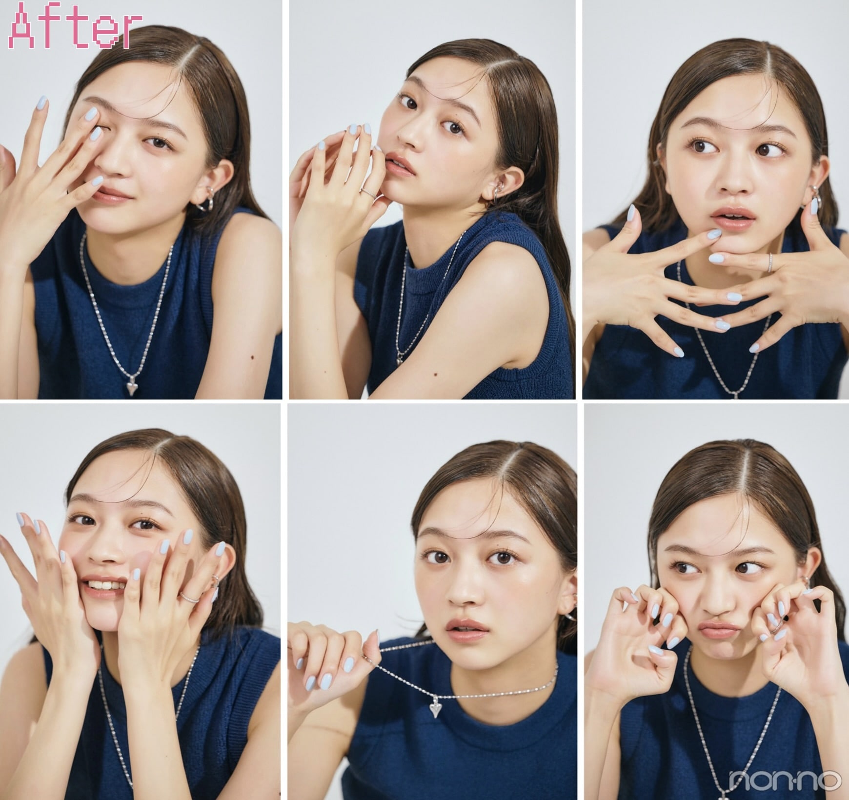 佐藤和奏のネイル企画ポージングafter