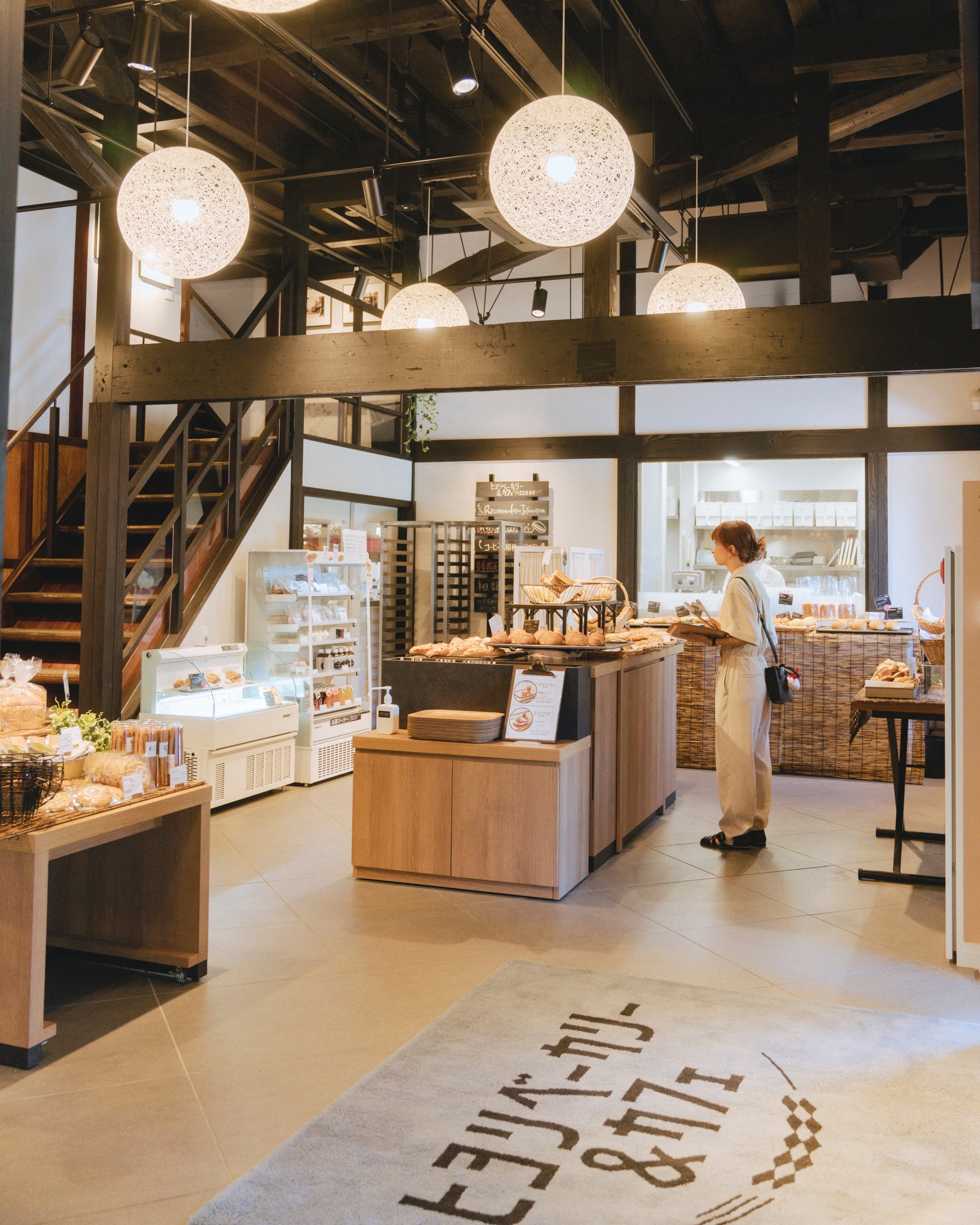 日和山小幡楼のヒヨリベーカリー＆カフェのパン売り場