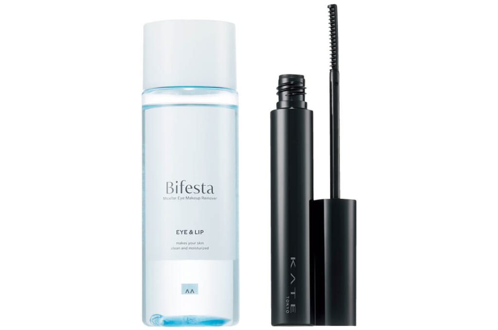 ケイト ルイシンノイチゲキリムーバー、ビフェスタ ミセラーアイメイクアップリムーバー
