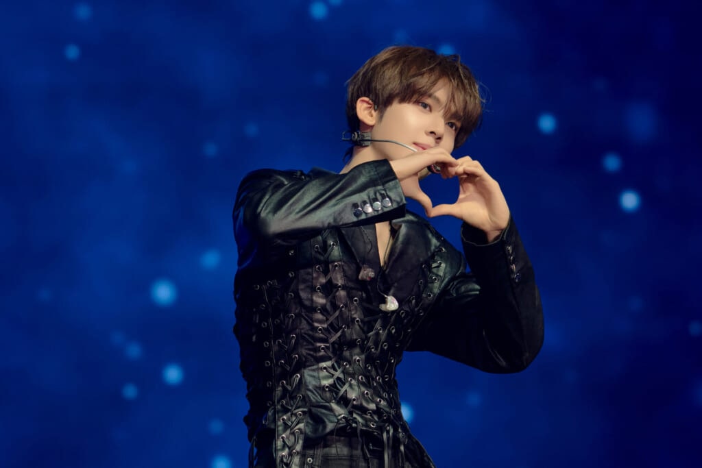 ZEROSEにハートを送るHAN YU JINさん