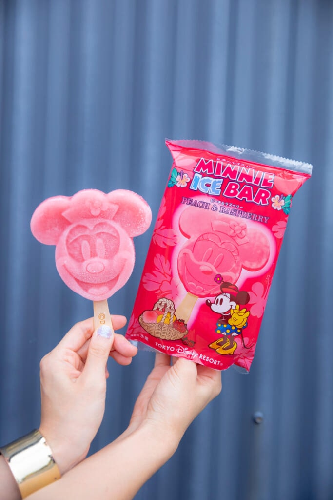 ミニーアイスバー(ピーチ&ラズベリー)
