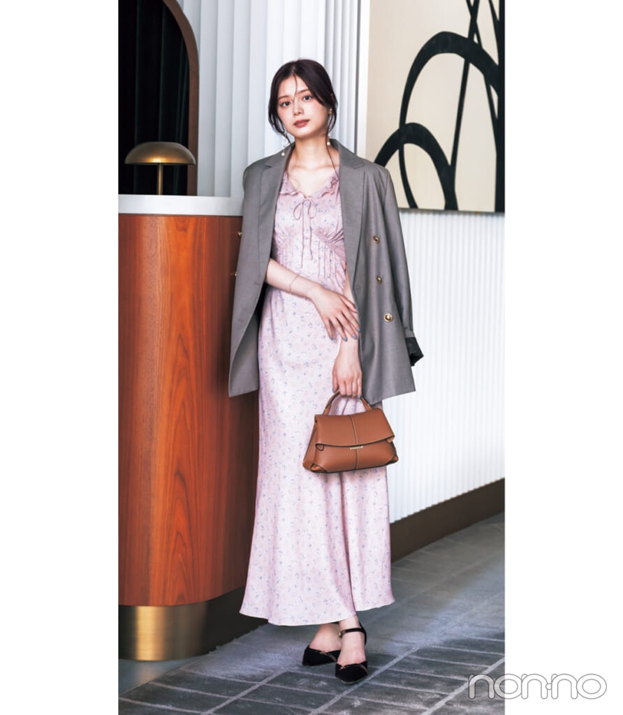 紺野彩夏のアフヌンに行く時のコーデ