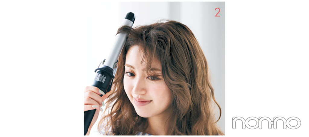 香音の衿の形×ヘアアレ相性マッチングプロセスカット3-3