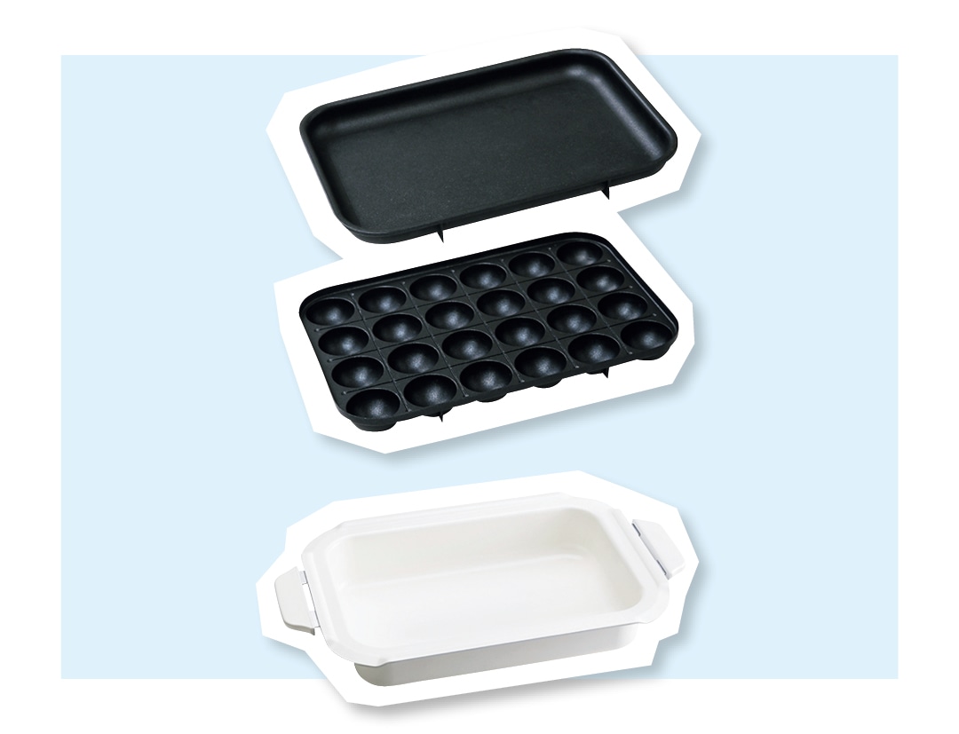 BRUNOの3種類のコンパクトホットプレート