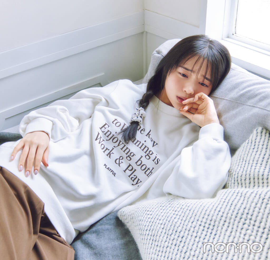 林芽亜里の大学生着回しモデルカット3-4