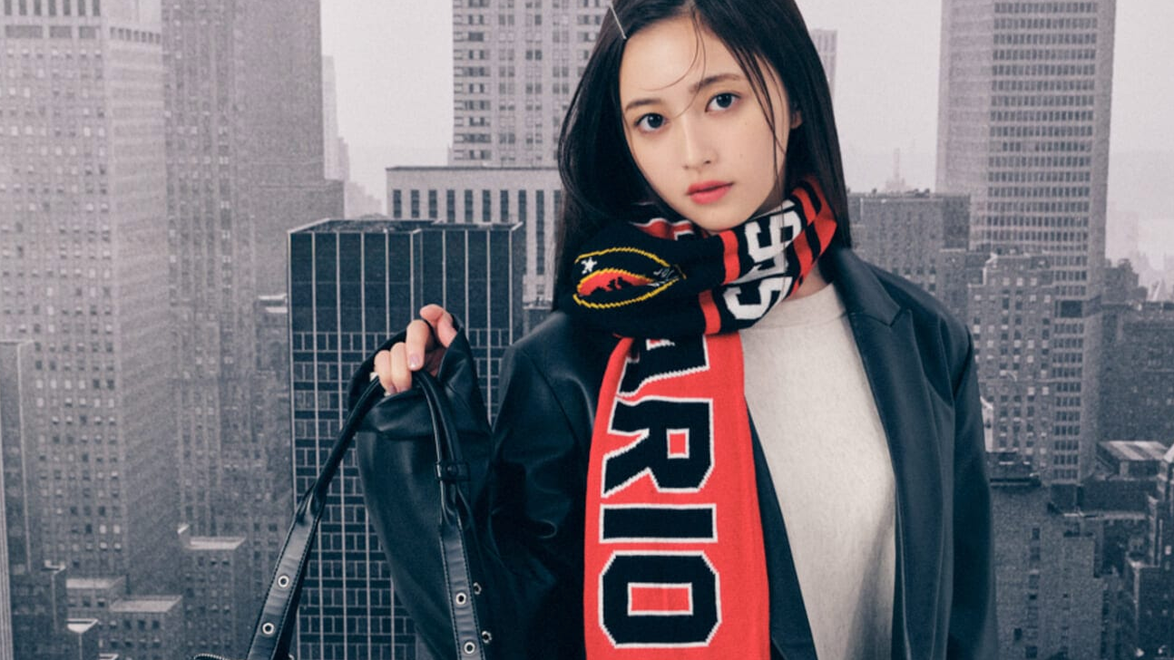 スポーティーなサッカーマフラー×井上和】にゃぎのぐるぐるマフラーVol