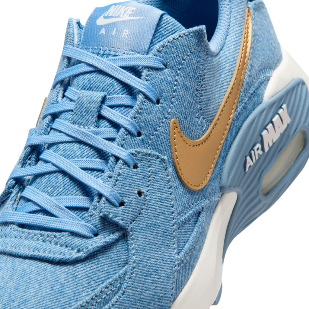 Nike Air Max Excee Denim
カラー:486WORKBL/M GOの靴ひも部分