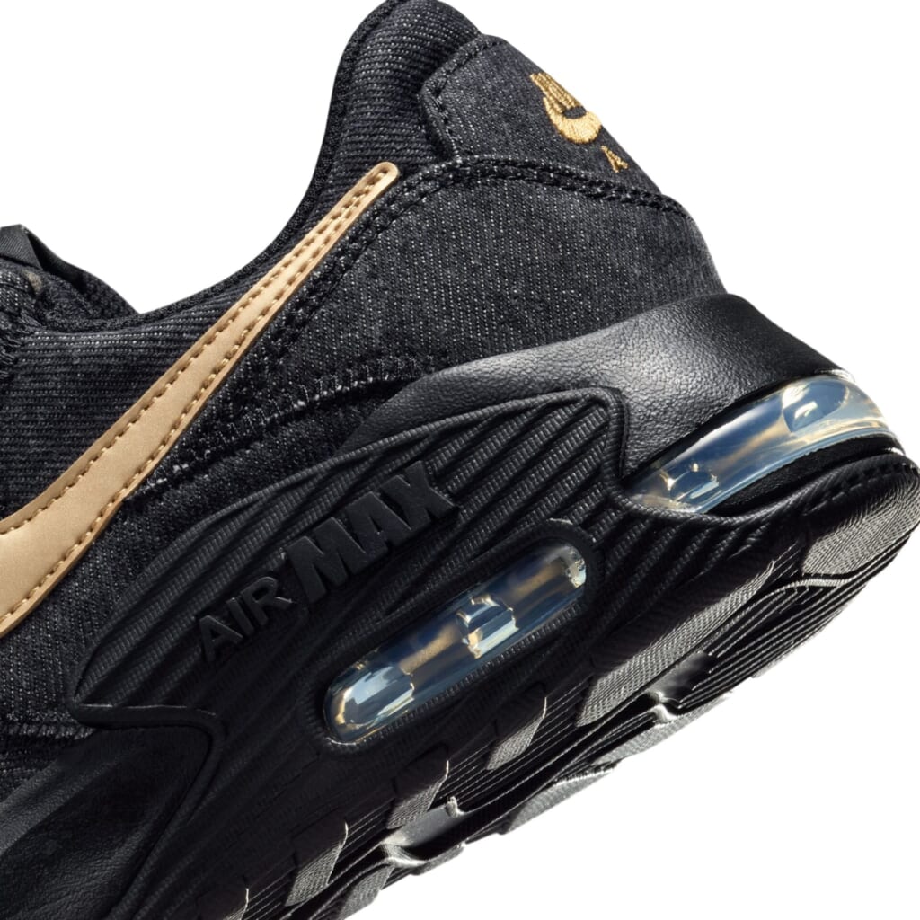 Nike Air Max Excee Denim
010BLACK/M GOLのかかと部分