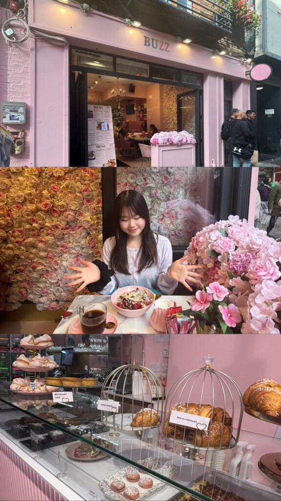 Buzz Temple Barのカフェの様子