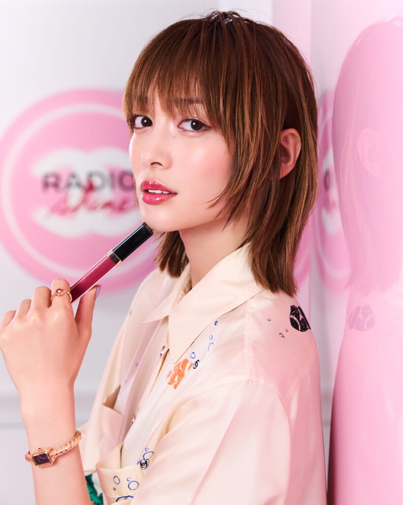 JURINさんルージュ ココ イドゥラ グロス446 ナクル使用