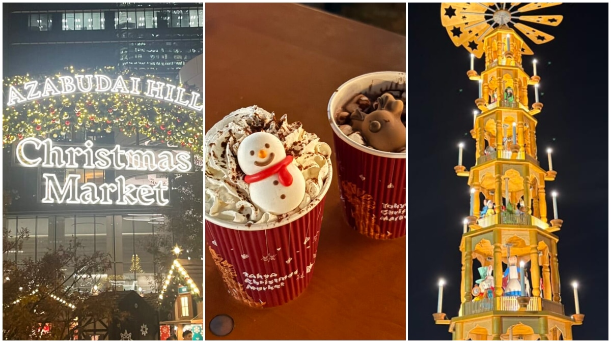 2025年のクリスマスマーケットの様子