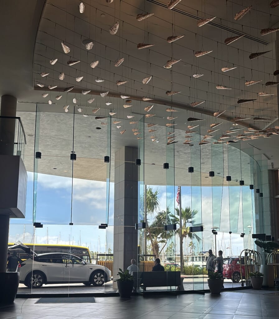 プリンス・ワイキキホテルのロビー