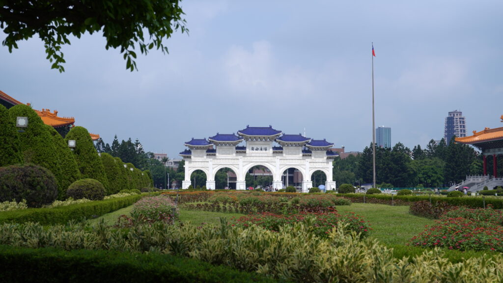 中正紀念堂と自然